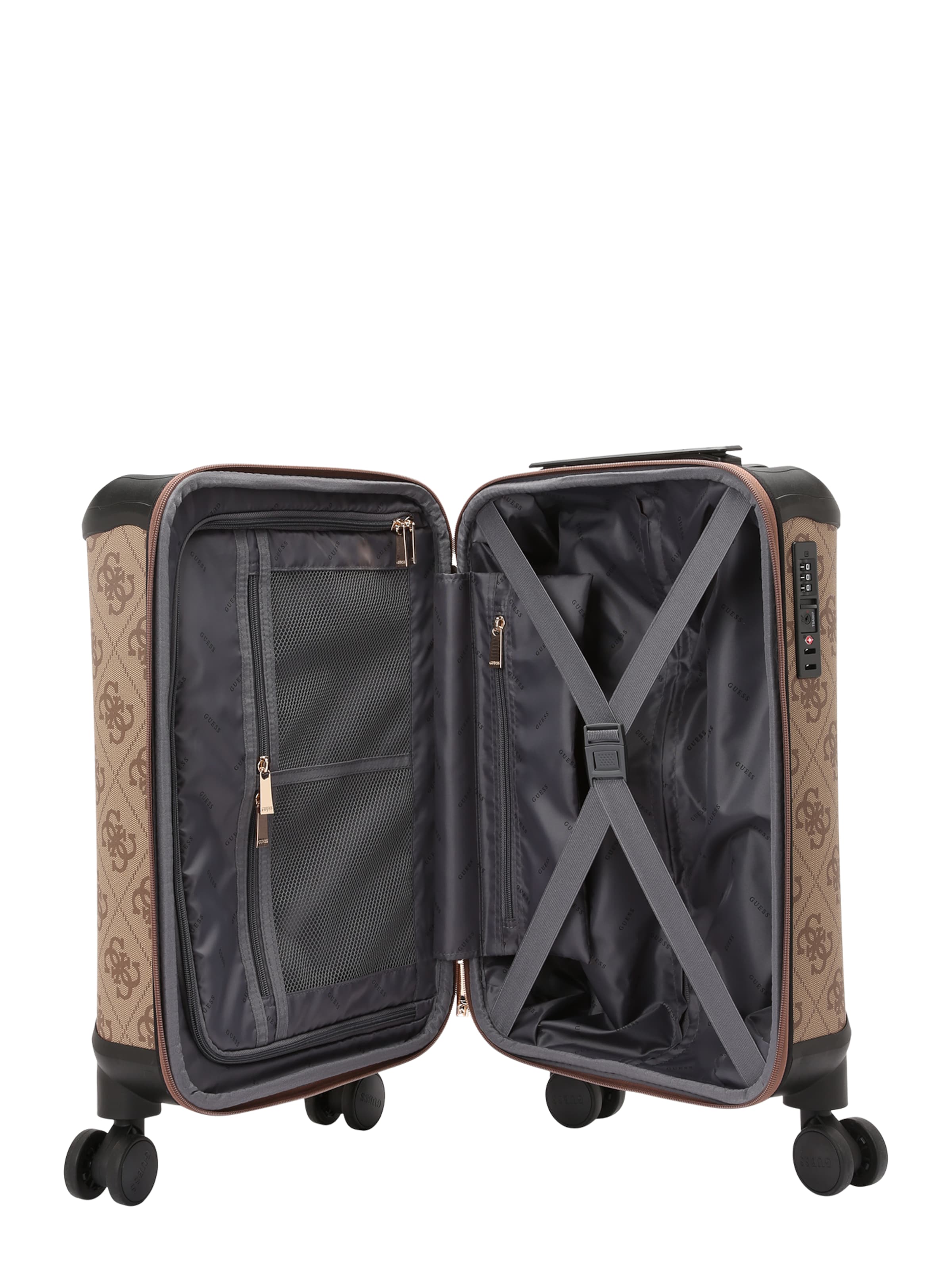 Troller 'BERTA 18 IN 8-WHEELER' de la GUESS pe maro