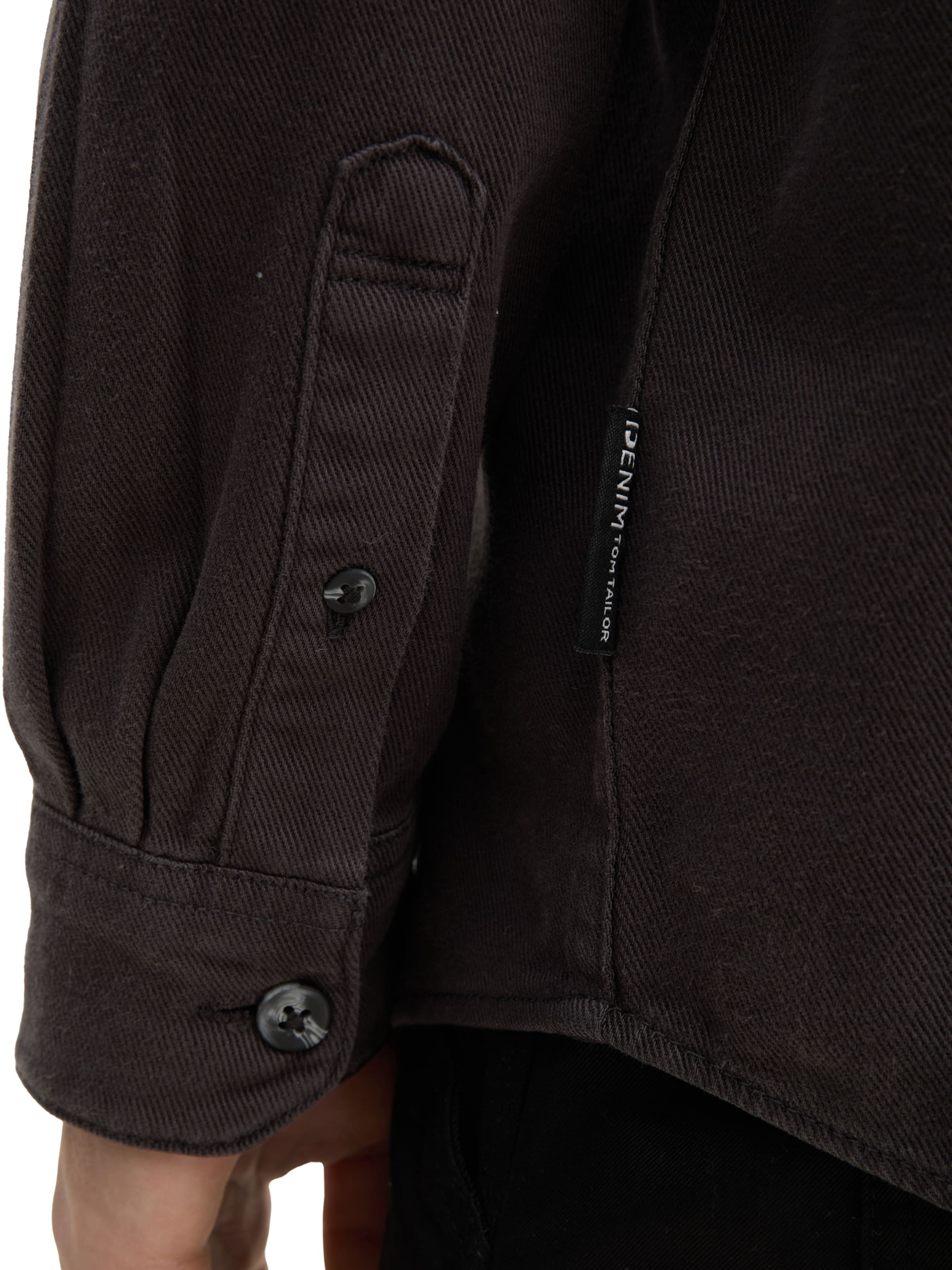 TOM TAILOR DENIM Comfort Fit Πουκάμισο σε γκρι