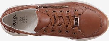 ARA Athletic Lace-Up Shoes 'Osaka' in Brown