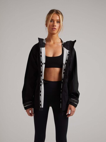 JACK1T Outdoorjas ' Isotope Regenjacke ' in Zwart