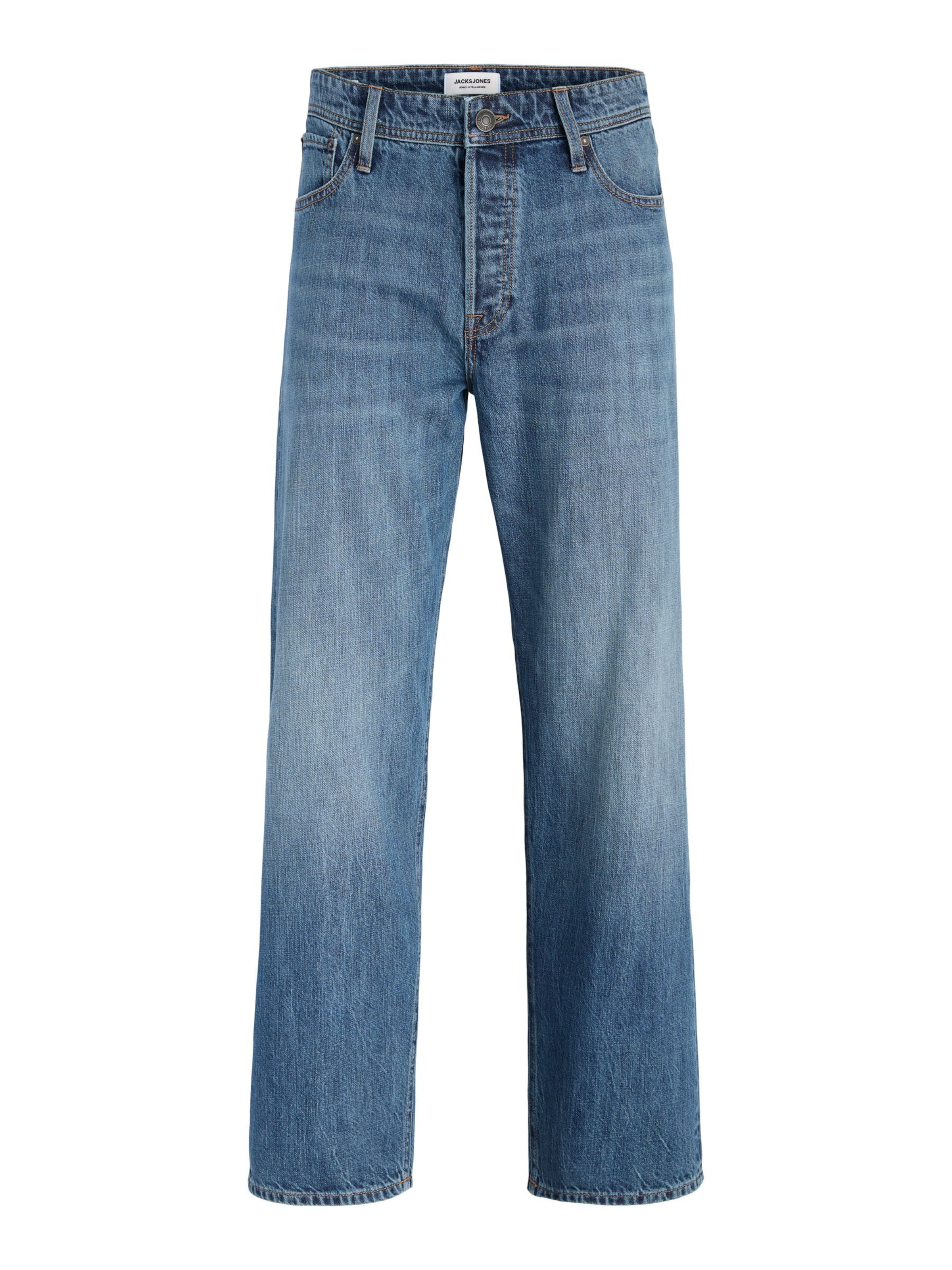 JACK & JONES - Loosefit Vaquero 'JJIEddie JJOriginal' en azul: frente