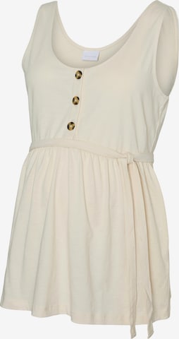 MAMALICIOUS Top 'MLEvi Lia' in Beige: Vorderseite