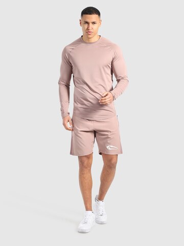 T-Shirt ' Powerfit ' Smilodox en gris