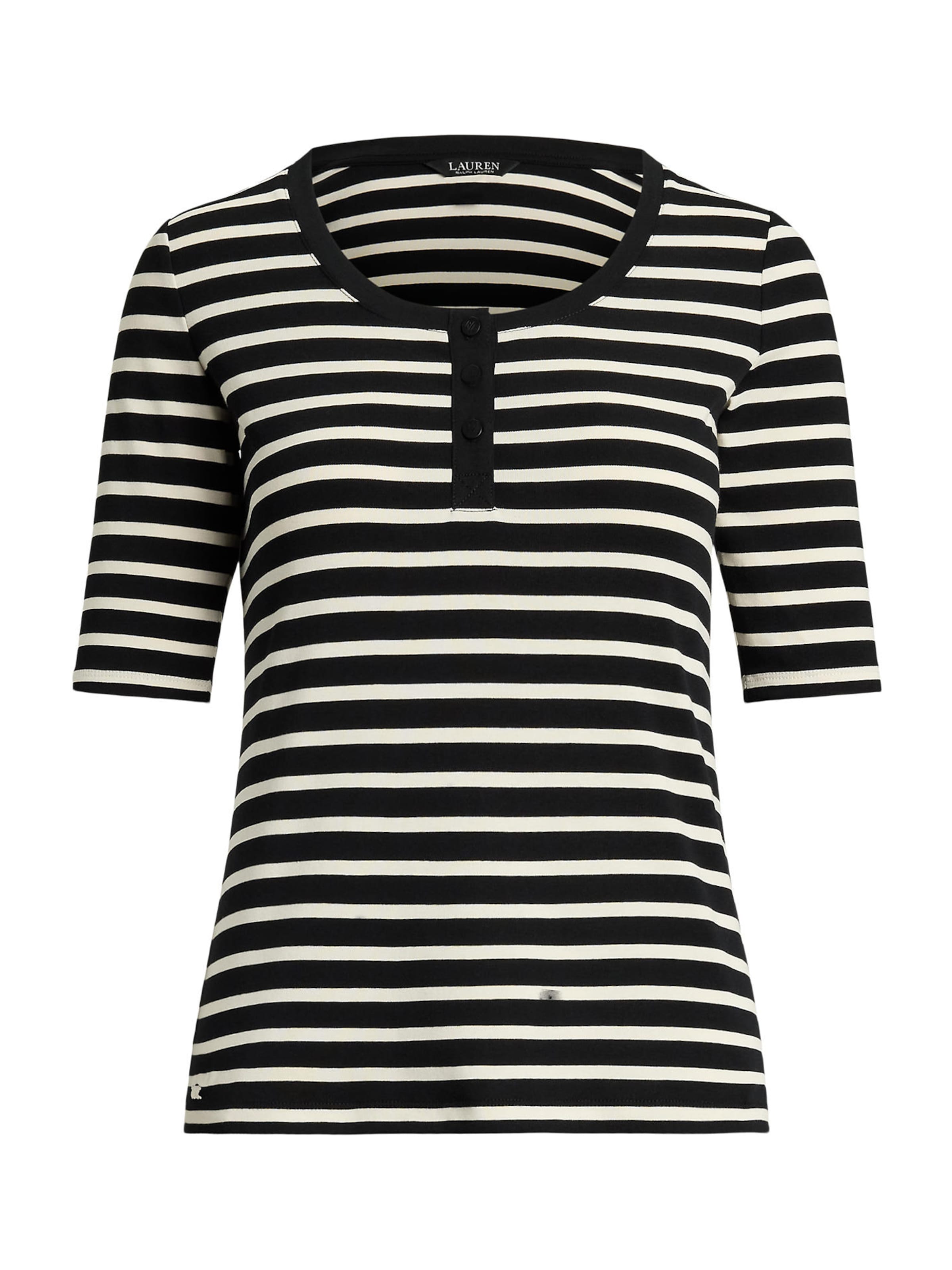 Lauren Ralph Lauren Μπλουζάκι σε μπεζ: μπροστά