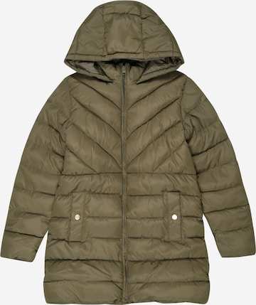 MANGO KIDS Winterjas 'Alilong3' in Groen: voorkant