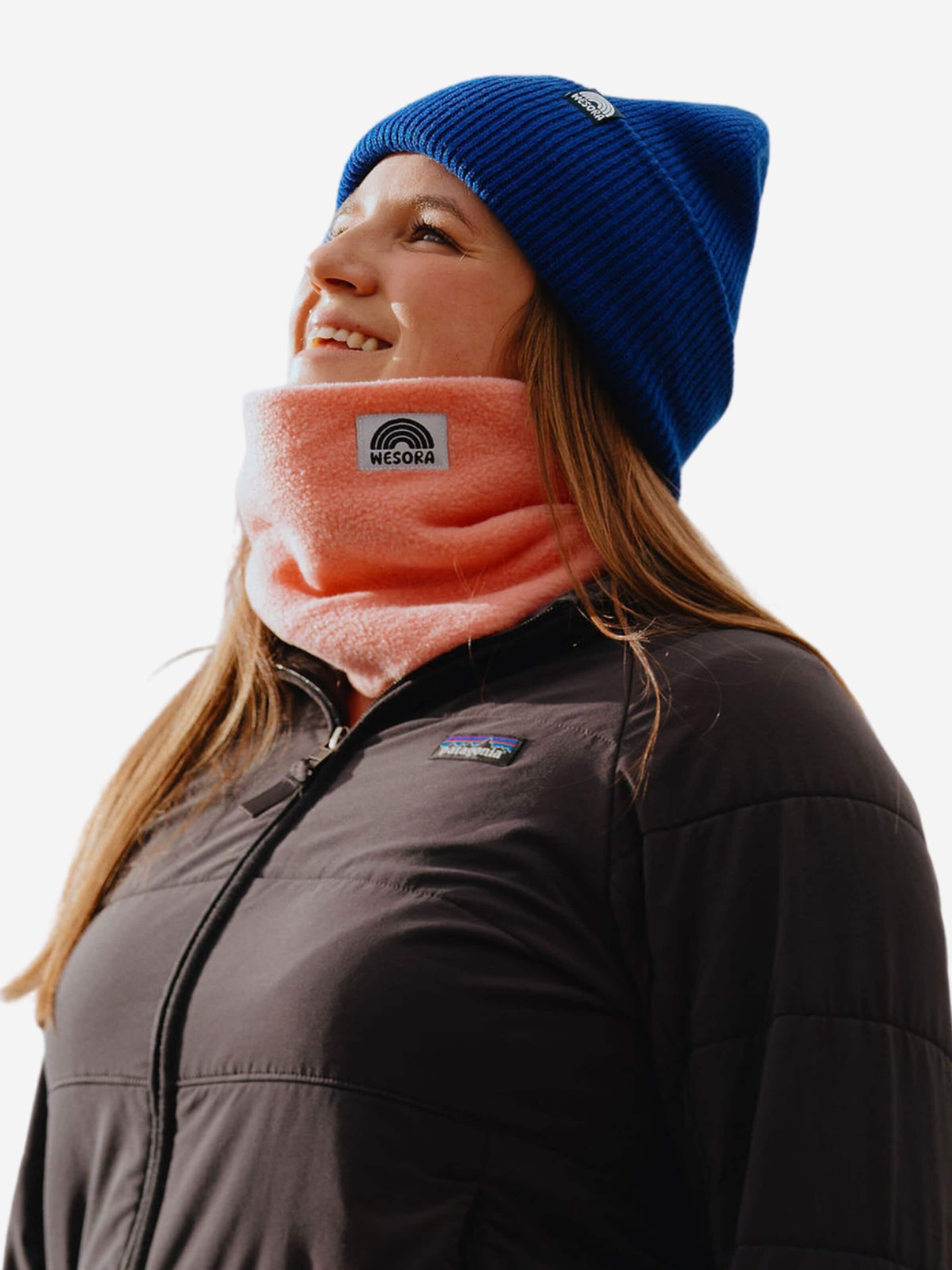 WESORA GmbH Loop scarf 'Fleece Neckwarmer' in Orange
