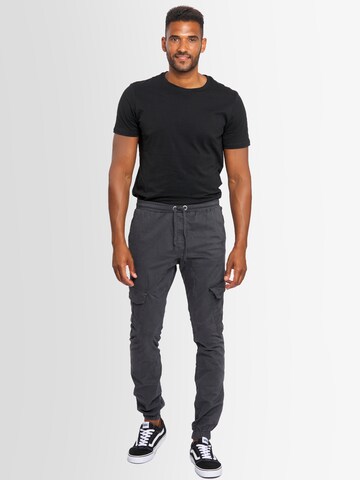 Regular Pantalon cargo Alessandro Salvarini en gris