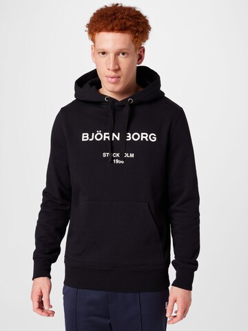 BJÖRN BORG - Camiseta deportiva en negro: frente