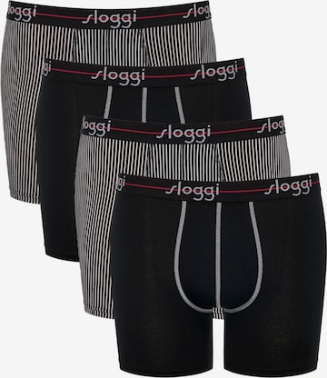 SLOGGI Boxer shorts 'Start' in Red: front