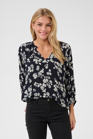 Kaffe Blouse 'KATine' in Zwart: voorkant