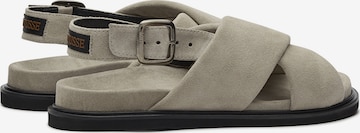 LOTTUSSE Sandals 'Pala' in Grey