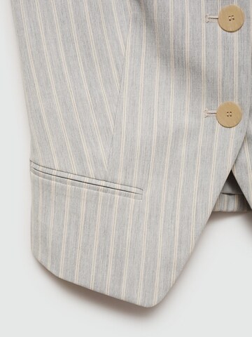 MANGO Gilet 'HORTENS' in Blauw