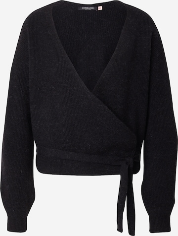 pilka SCOTCH & SODA Kardiganas 'FUZZY WRAP': priekis