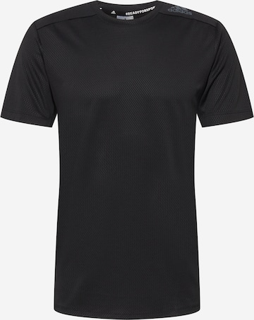 ADIDAS SPORTSWEAR Funktionsshirt in Schwarz: predná strana