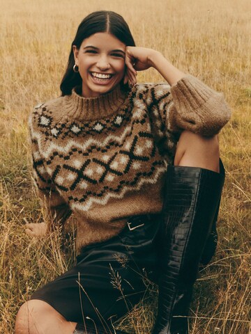 Friends Like These Sveter - Hnedá