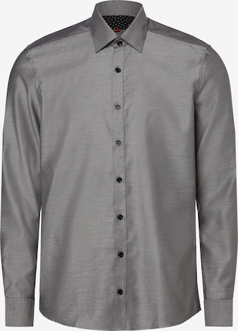 Finshley & Harding Slim fit Zakelijk overhemd ' ' in Grijs: voorkant