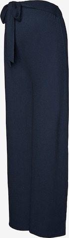 MAMALICIOUSWide Leg/ Široke nogavice Hlače - plava boja: prednji dio