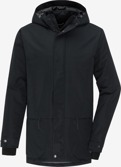 PYUA Outdoorjas in de kleur Zwart, Productweergave