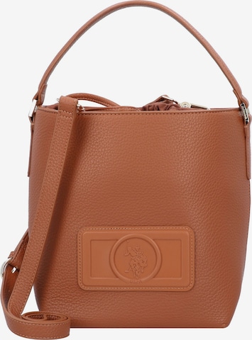 U.S. POLO ASSN. Pouch 'Manipur' in Brown: front