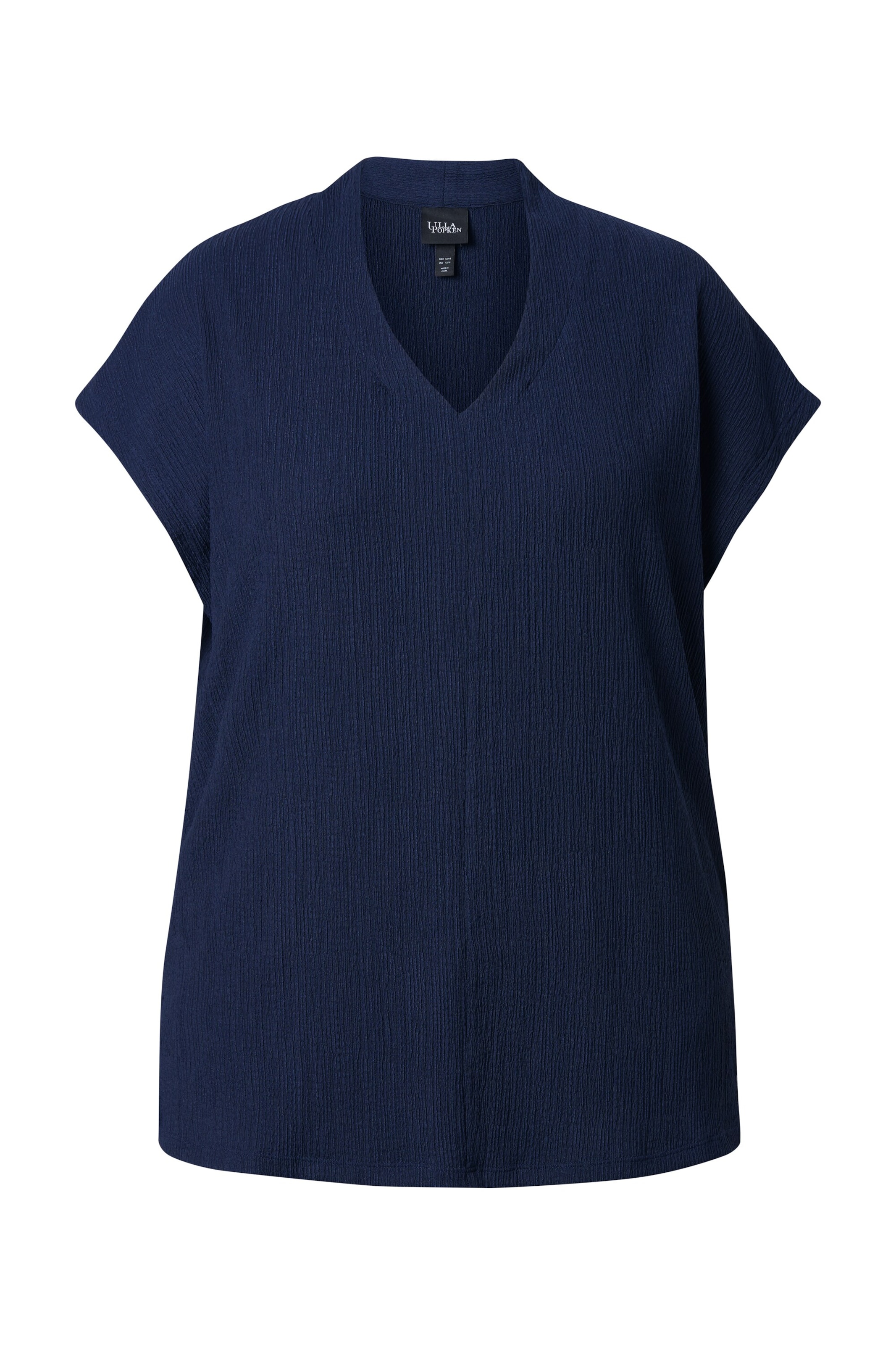Ulla Popken Shirt in Blau: Vorderseite