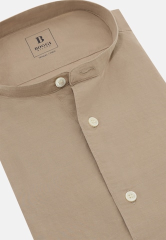 Coupe regular Chemise Boggi Milano en marron
