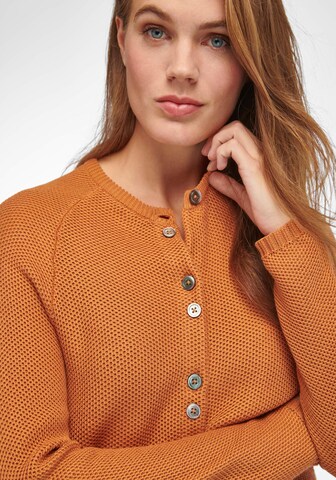 Peter Hahn Knit Cardigan in Brown