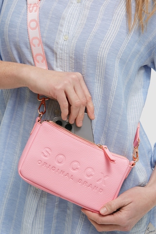 Soccx Handbag in Red