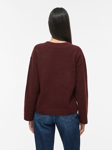 VILA Sweater 'VILiga' in Red
