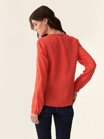 TATUUM Blus 'Justyna' i orange