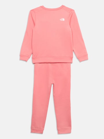 THE NORTH FACE Strój treningowy w kolorze różowy