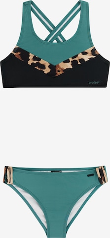 PROTEST Bikini 'PRTFruity JR' in Groen: voorkant