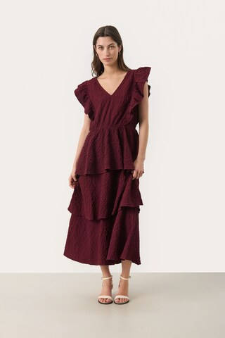 Part Two Jurk 'TulaPW' in Rood