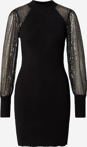 ONLYPletena haljina 'ONLNaja' - crna boja: prednji dio