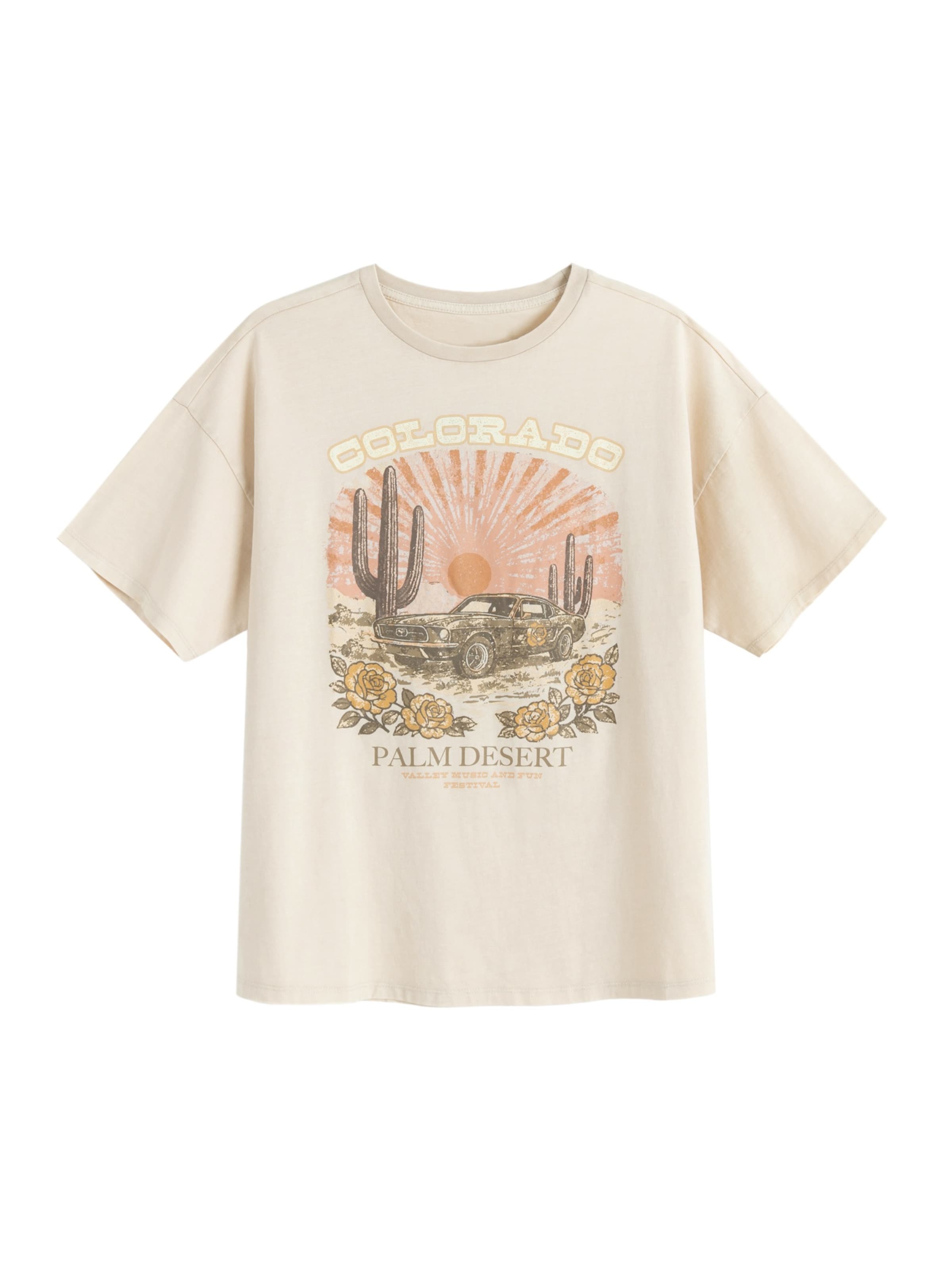Cool Club Shirt in Beige: front