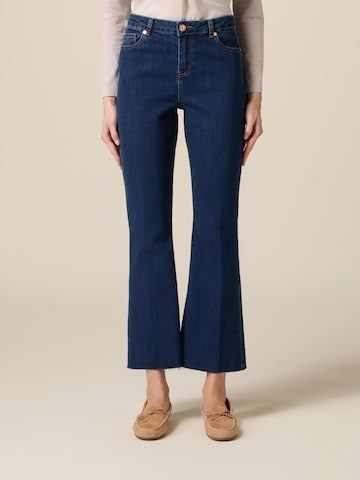 oltre - Acampanado Vaquero en azul