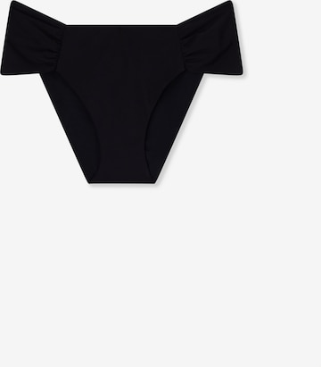 CALZEDONIA Bikini Bottoms in Black: front