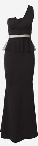 WAL G. - Vestido de noche 'RIELY' en negro: frente