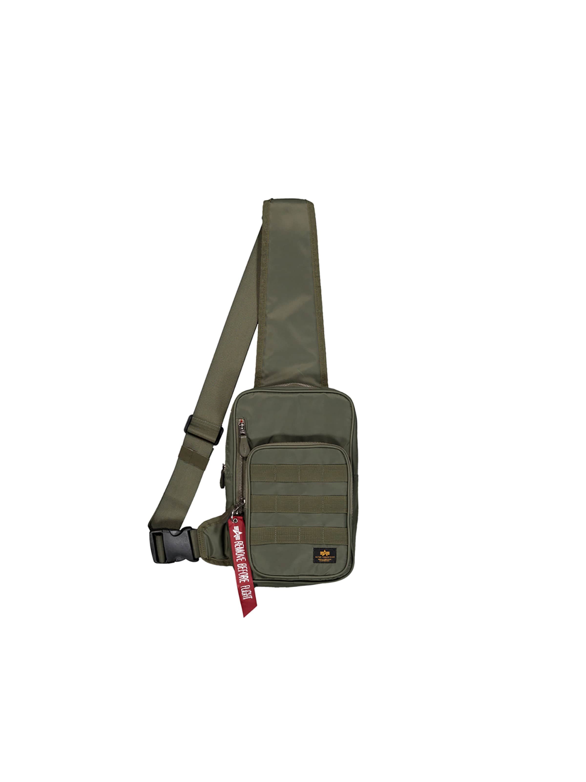 ALPHA INDUSTRIES Umhängetasche 'Sling'‌‌‌‌‌‌‌ in oliv, Produktansicht