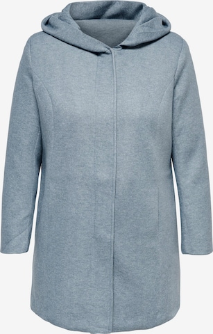 ONLY Carmakoma Between-Seasons Coat 'Sedona' in Blue: front