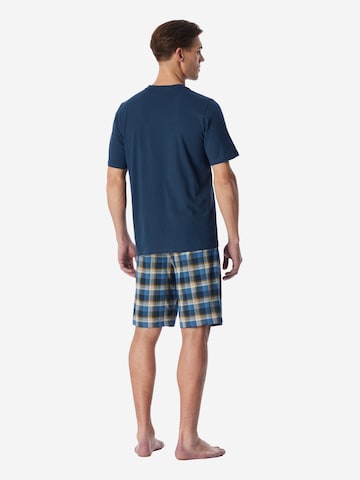 Pyjama long ' Casual Essentials ' SCHIESSER en bleu