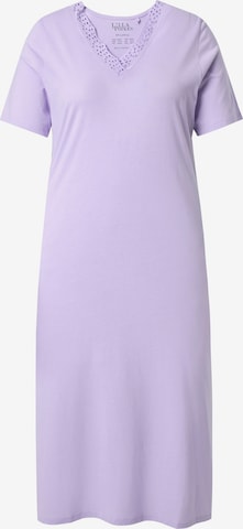 Ulla Popken Nightgown in Purple: front