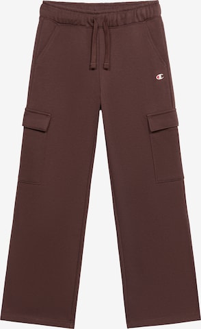 Champion - Loosefit Pantalón cargo en marrón: frente