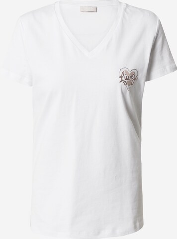 Liu Jo Тениска в бяло: отпред