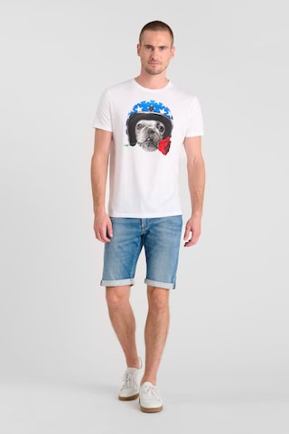 T-Shirt 'Soline' Le Temps Des Cerises en blanc : devant