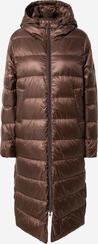 Lindex Between-seasons coat 'Eve' in Brown: front