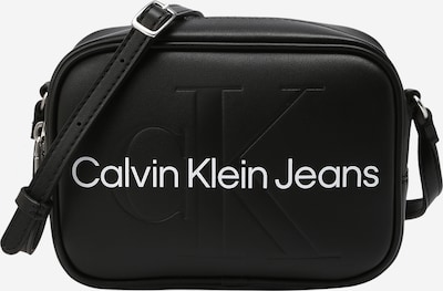 Calvin Klein Jeans Axelremsväska i svart / vit, Produktvy