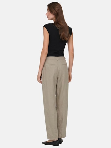 Barrel Pantaloni 'ONLRINIA LIFE HW BARRIEL PANTALONE' di ONLY in beige