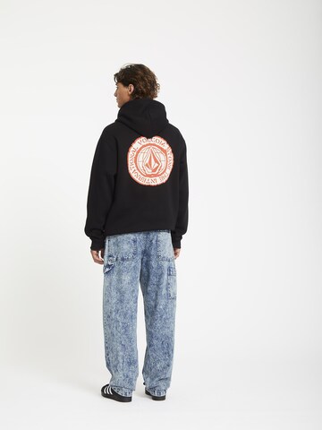 Volcom Sweatshirt 'Volstoned' in Black: front
