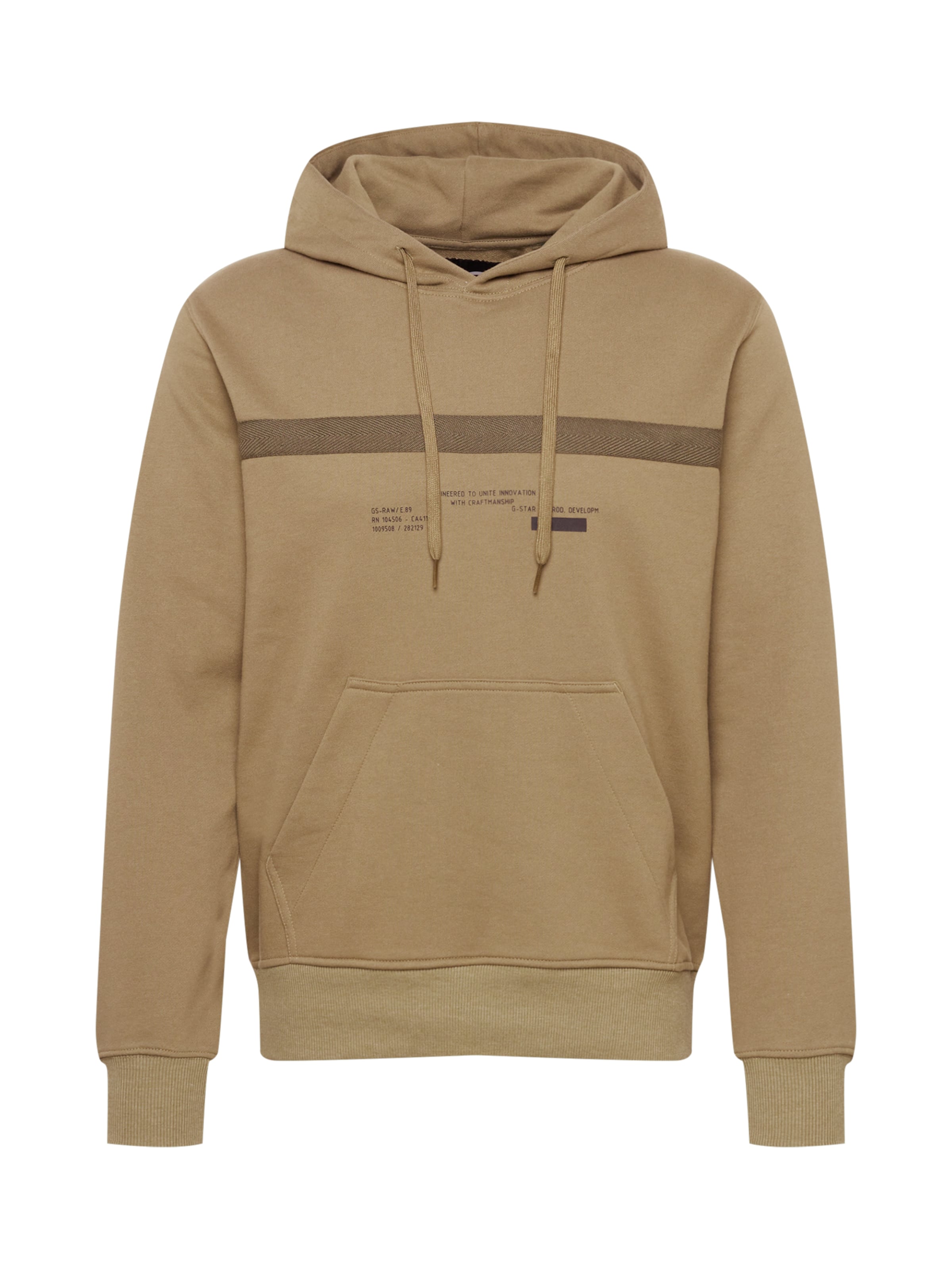 Männer Sweat G-Star RAW Sweatshirt in Oliv - ME87721 Männer Sweat G-Star RAW Sweatshirt in Oliv - ME87721