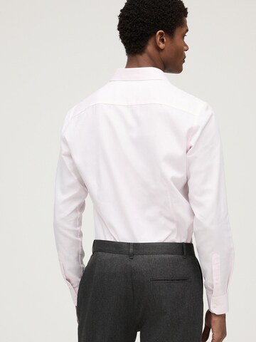 Next Slim fit Overhemd in Roze